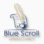 Blue-Scroll